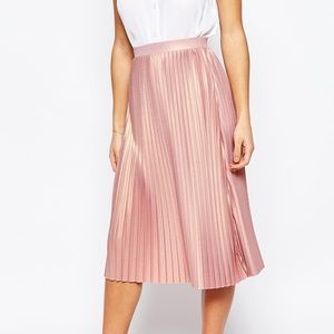 ASOS Pleated Midi Skirt